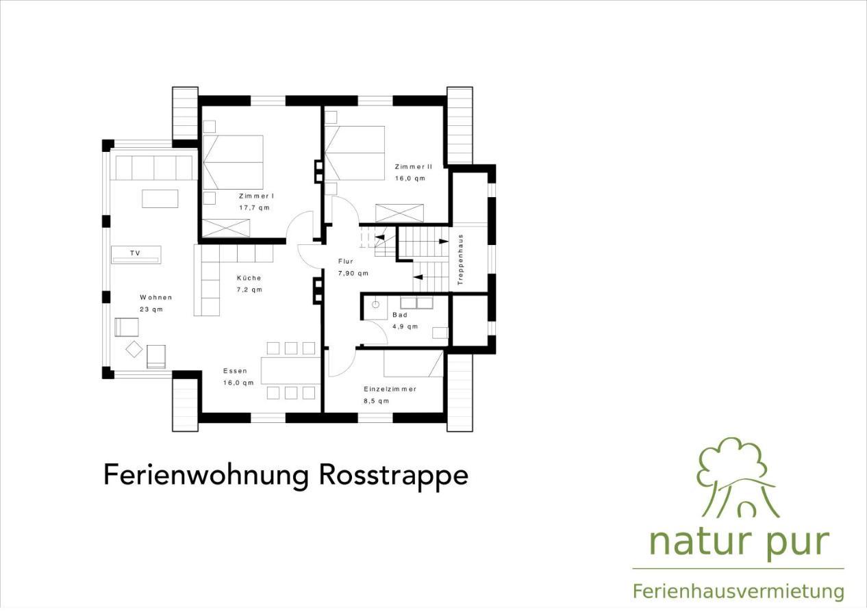 דירות טאלה Ferienhaus Natur Pur מראה חיצוני תמונה